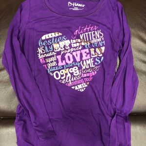 2 long sleeve Hanes shirts